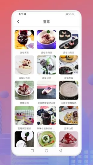 幸福生活的蓝莓餐菜谱 幸福生活的蓝莓餐app