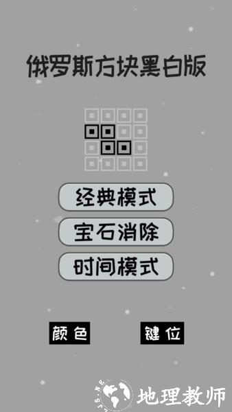 经典俄罗斯方块黑白版消灭方块 v2022.11.28 安卓版 1