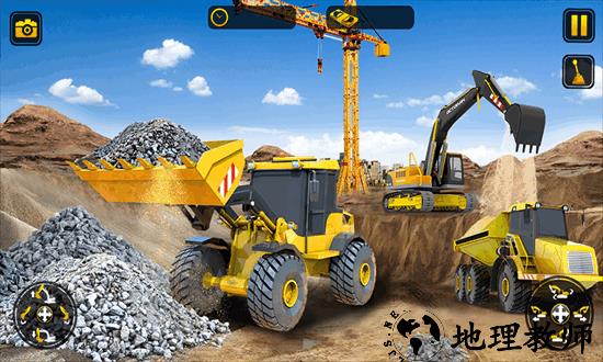 迷你挖掘机建造模拟器手机版 v1.4 安卓版 1