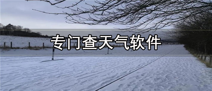 专门查天气app有哪些_免费的专门查天气app合集