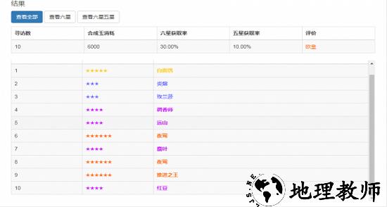 明日方舟wiki抽卡模拟器官方版 v0.8.52 安卓版 0