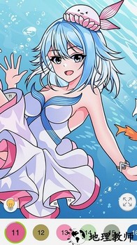 公主梦幻涂色手机版 v1.0 安卓版 1