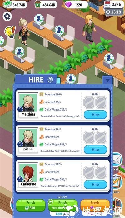 空闲办公室大亨手机版(Idle Office Tycoon - Startup Fever) v1.0.0 安卓版 2