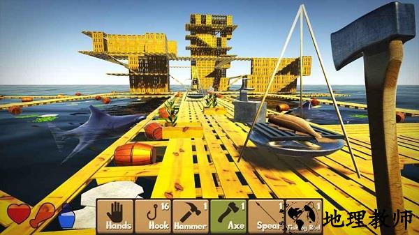 海上生存模拟汉化版 v1.6.2 安卓版 0