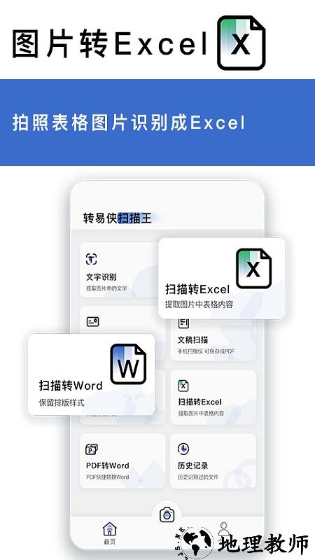 转易侠扫描王免费版(改名转易侠OCR文字识别) v4.6.0 安卓最新版 1