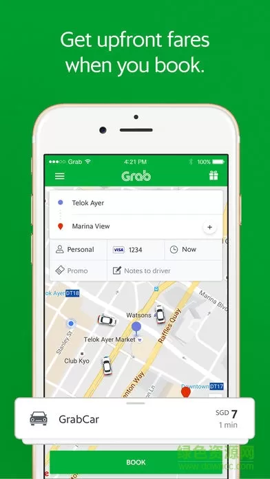grab打车中文版(东南亚打车软件) v5.247.0 安卓最新版 1
