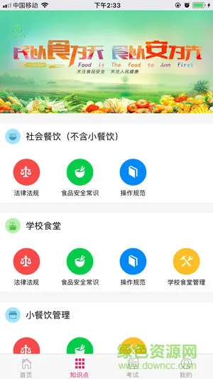 餐饮考核app