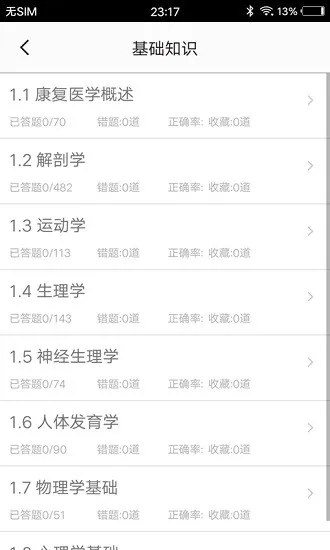 康复医学题集 v5.0 安卓版 0