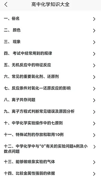 化学实验方程式软件 v1.0 安卓版 2