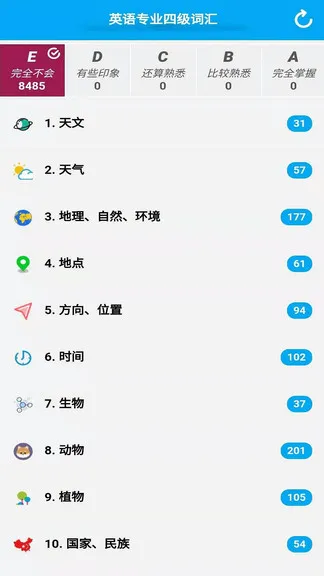 分类背单词 v1.1.2 安卓版 0