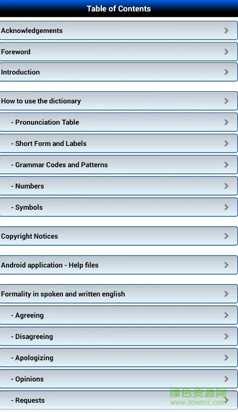 ldoce5朗文当代高级词典正式版apk v1.3 安卓免激活版 2