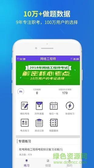 网络工程师题库app v1.0.2 安卓版 0