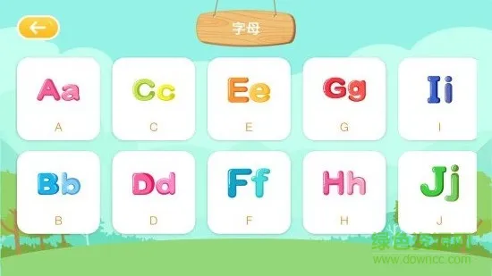 儿童英语单词卡片点读手机版