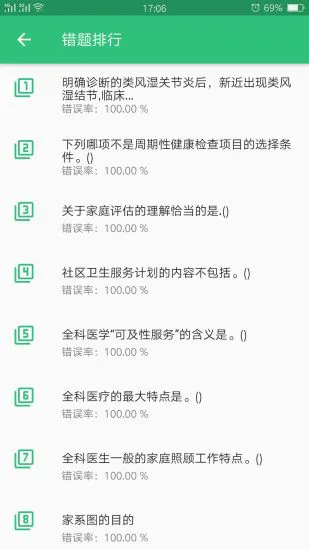 全科医学中级题库 v1.2.2 安卓版 0