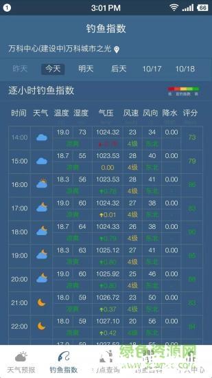 钓鱼天气预报软件专业版 v2.0.18 安卓版 1