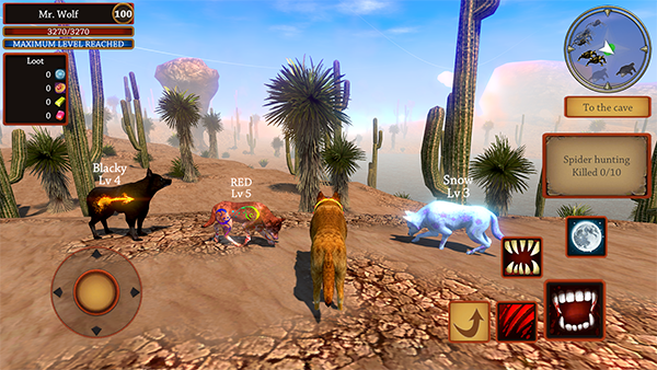 Wolf Simulator Evolution2