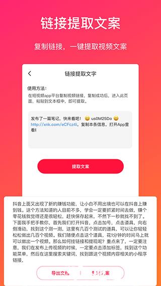 视频转文字1