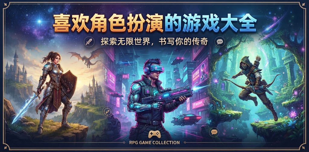 喜欢角色扮演的游戏大全
