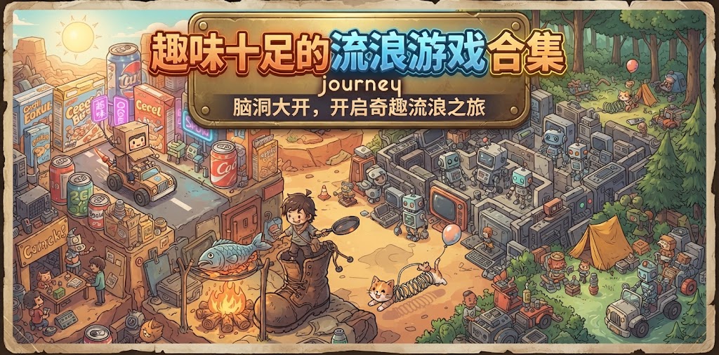 趣味十足的流浪游戏合集