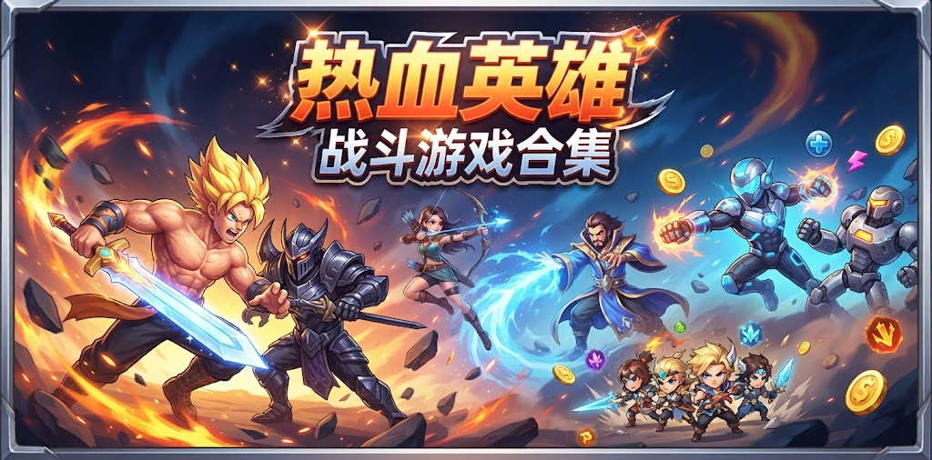 热血英雄战斗游戏合集