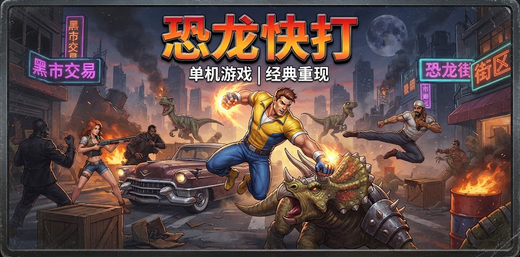 恐龙快打单机游戏