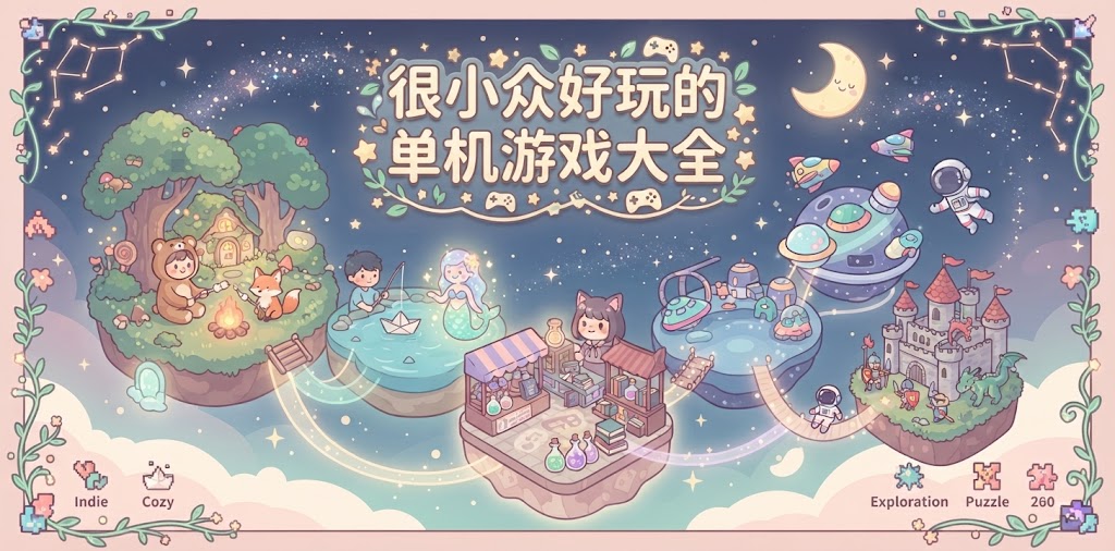 很小众好玩的单机游戏大全
