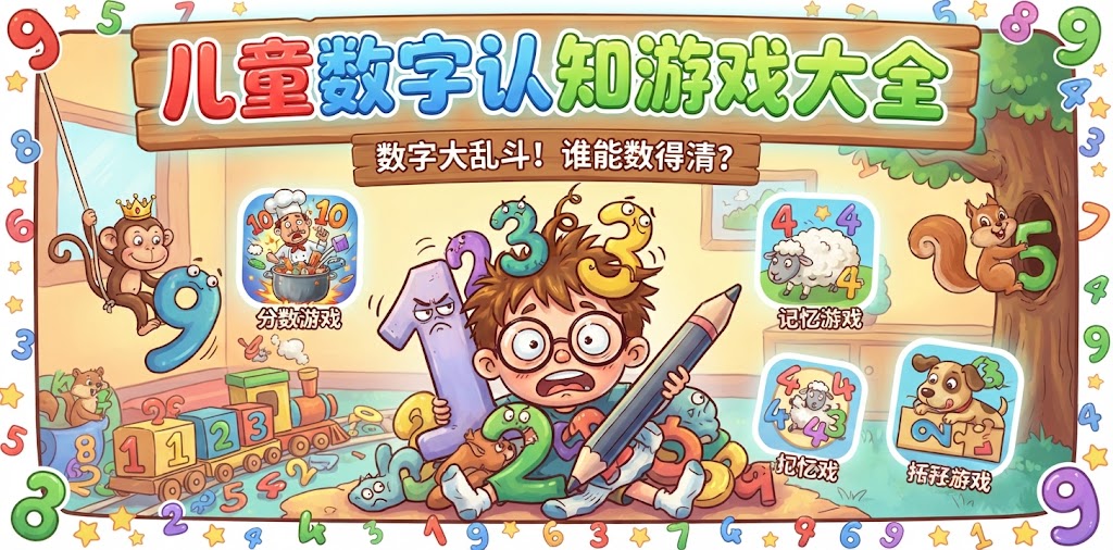 儿童数字认知游戏大全