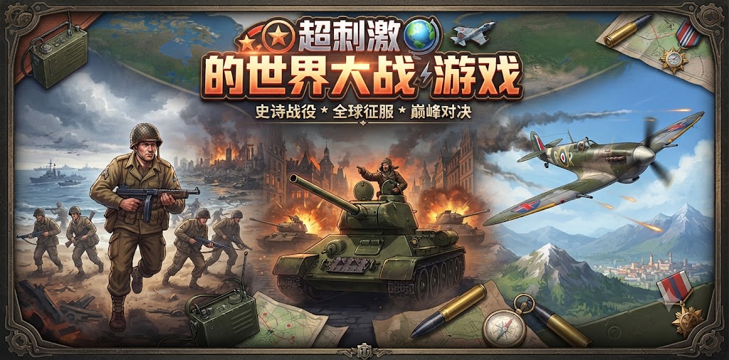 超刺激的世界大战游戏