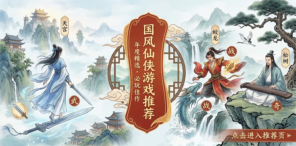 国风仙侠游戏推荐有哪些