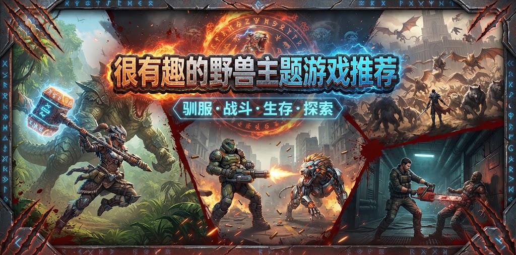 很有趣的野兽主题游戏推荐