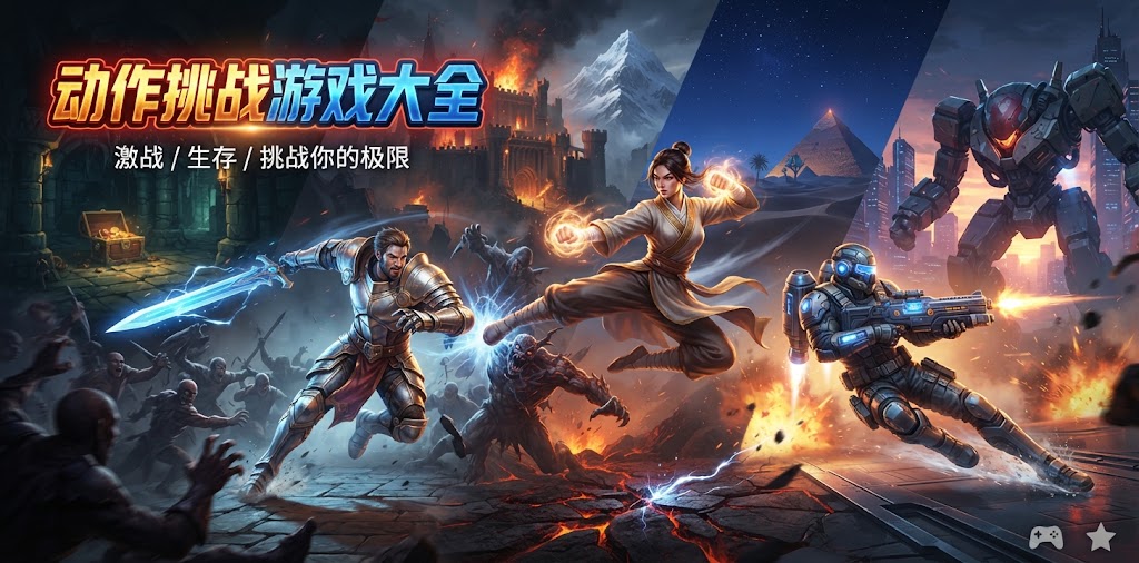 动作挑战游戏大全