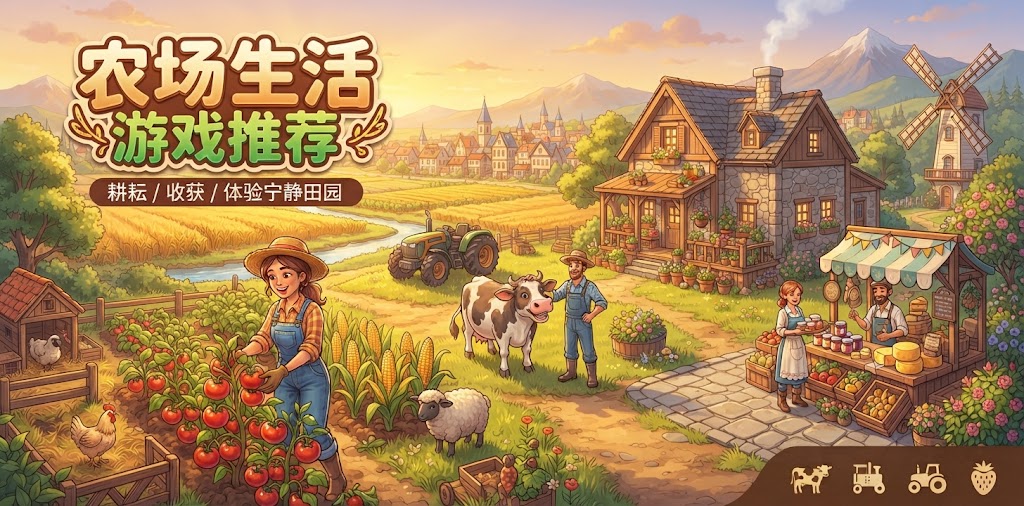 农场生活游戏推荐