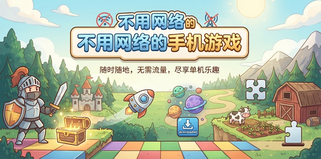 不用网络的手机游戏