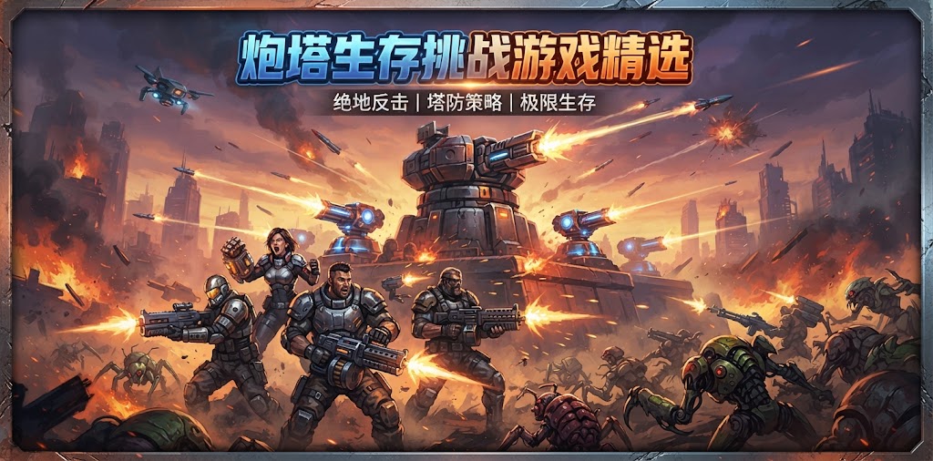 炮塔生存挑战游戏精选