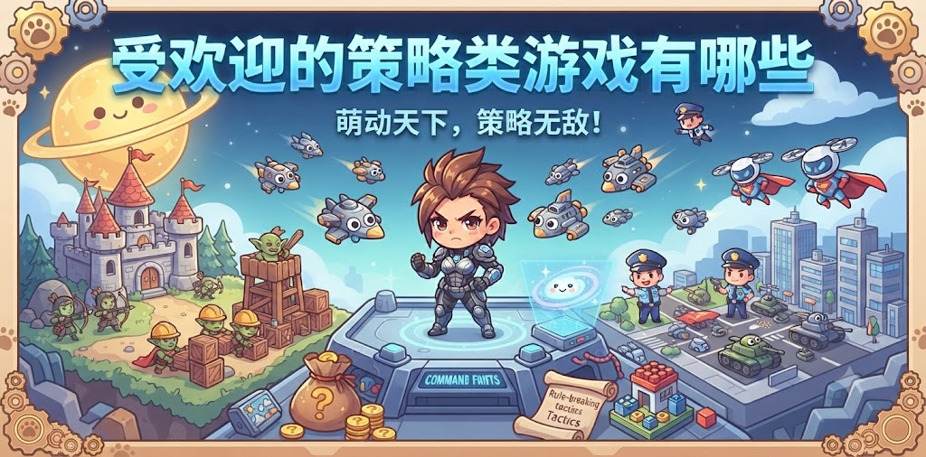 受欢迎的策略类游戏有哪些