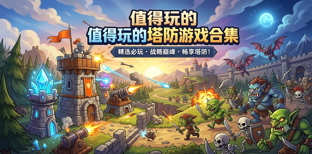 值得玩的塔防游戏合集