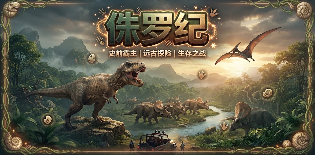 侏罗纪公园游戏合集