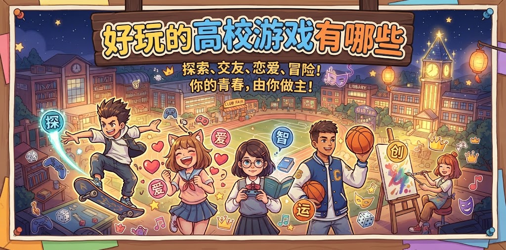好玩的高校游戏有哪些
