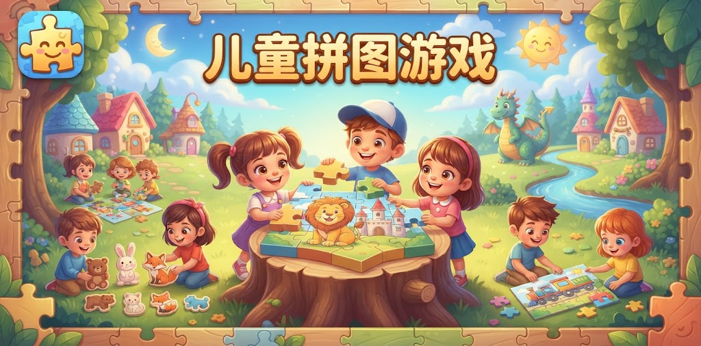 儿童拼图游戏