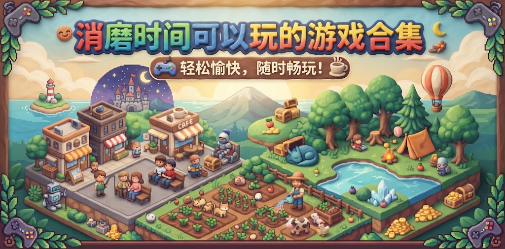 消磨时间可以玩的游戏合集