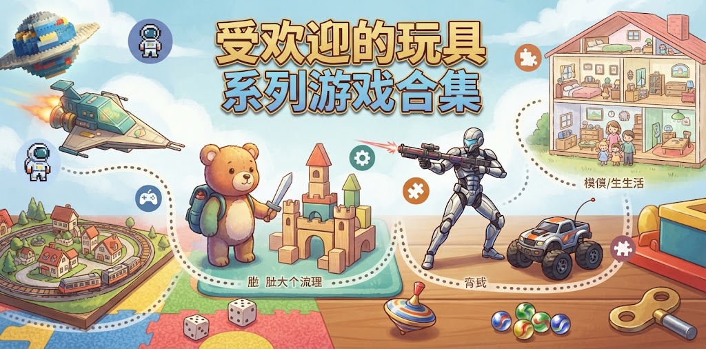 受欢迎的玩具系列游戏合集