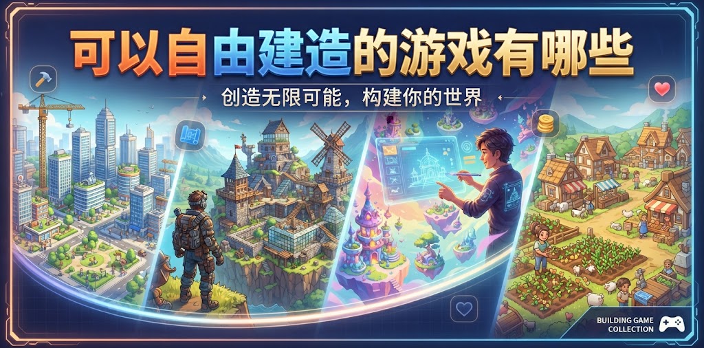 可以自由建造的游戏有哪些