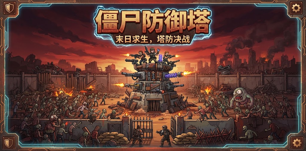 僵尸防御塔手游