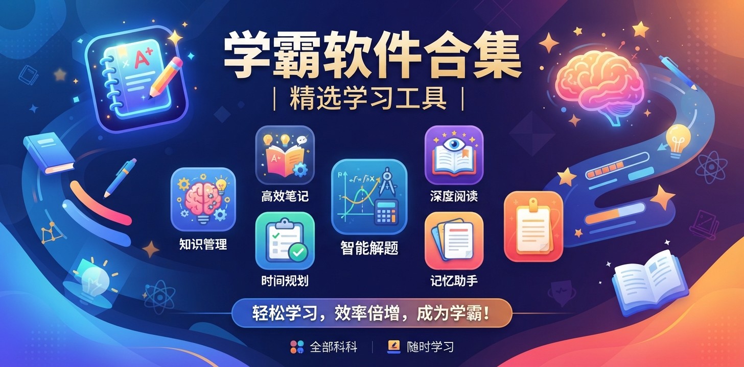 学霸手机上有什么app