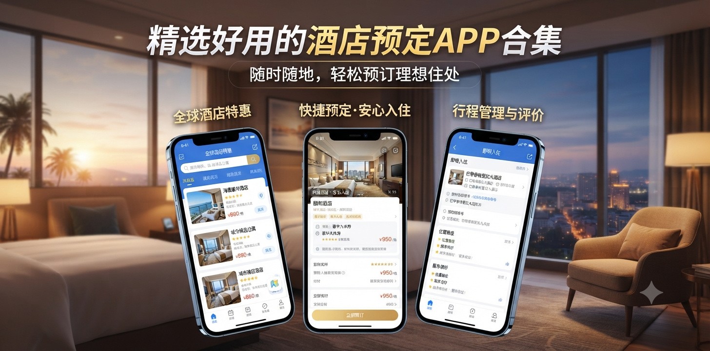 好用的酒店预定app