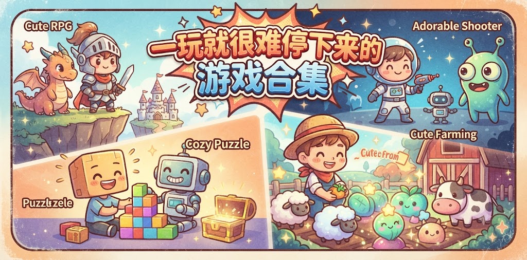 一玩就很难停下来的游戏合集