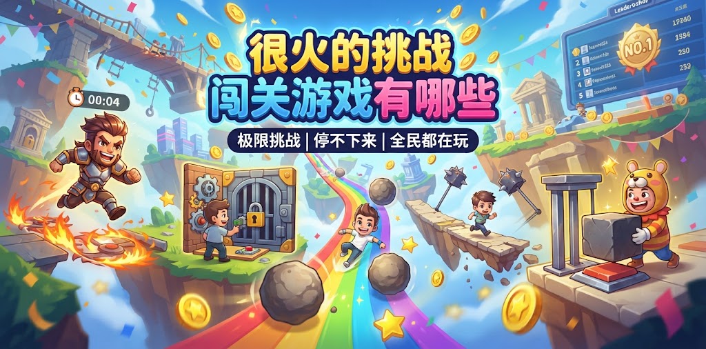 很火的挑战闯关游戏有哪些