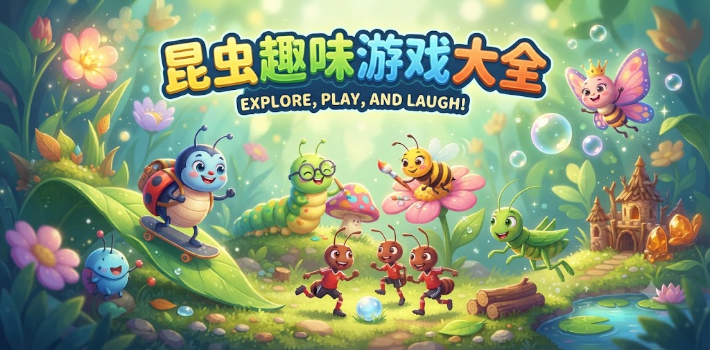 昆虫趣味游戏大全