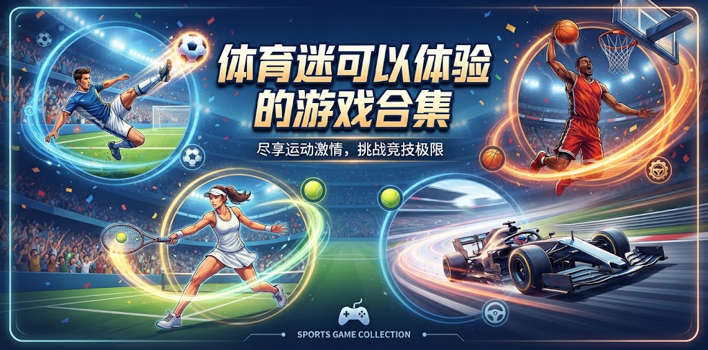 体育迷可以体验的游戏合集