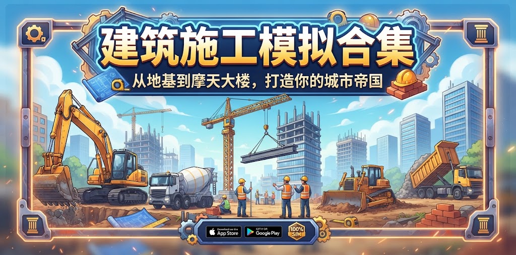 建筑施工模拟游戏合集